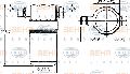 Osuszacz, klimatyzacja8FT 351 192-041, BEHR HELLA SERVICE w ofercie sklepu e-autoparts.pl 