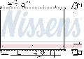Chłodnica, układ chłodzenia silnika62431A, NISSENS w ofercie sklepu e-autoparts.pl 