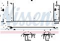 Chłodnica klimatyzacji - skraplacz940626, NISSENS w ofercie sklepu e-autoparts.pl 