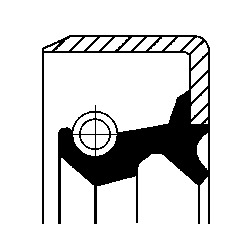 pierścień uszczelniający 01026329B CORTECO