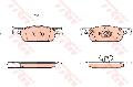 Klocki hamulcowe - kompletGDB2157, TRW w ofercie sklepu e-autoparts.pl 