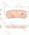 Klocki hamulcowe - komplet, COTECGDB4178, TRW w ofercie sklepu e-autoparts.pl 