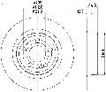 Tarcza hamulcowa, PRO do Mercedesa, 8DD 355 133-351, HELLA w ofercie sklepu e-autoparts.pl 