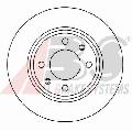 Tarcza hamulcowa15841, A.B.S. w ofercie sklepu e-autoparts.pl 