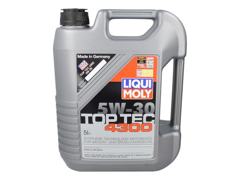Olej silnikowy, Top Tec 4300 5W-30 P000325 LIQUI MOLY