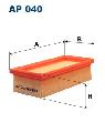 Filtr powietrza wyprzedaż, AP 040, FILTRON WIX w ofercie sklepu e-autoparts.pl 