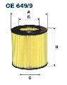 Filtr olejuOE 649/9, FILTRON WIX w ofercie sklepu e-autoparts.pl 
