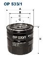 Filtr oleju wyprzedaż, OP 533/1, FILTRON WIX w ofercie sklepu e-autoparts.pl 