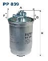 Filtr paliwaPP 839, FILTRON WIX w ofercie sklepu e-autoparts.pl 