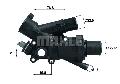 Termostat układu chłodzeniaTH 43 83, MAHLE w ofercie sklepu e-autoparts.pl 