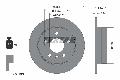 Tarcza hamulcowa, PRO do Mercedesa, 92099703, TEXTAR w ofercie sklepu e-autoparts.pl 