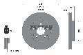 Tarcza hamulcowa, PRO+ do Mercedesa, 92106005, TEXTAR w ofercie sklepu e-autoparts.pl 