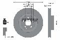 Tarcza hamulcowa, PRO+ do Mercedesa, 92119905, TEXTAR w ofercie sklepu e-autoparts.pl 