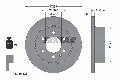 Tarcza hamulcowa, PRO do Mercedesa, 93143303, TEXTAR w ofercie sklepu e-autoparts.pl 