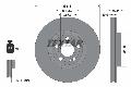 Tarcza hamulcowa, PRO+ do Mercedesa, 92316705, TEXTAR w ofercie sklepu e-autoparts.pl 