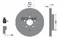 Tarcza hamulcowa, PRO+ do Mercedesa, 92323505, TEXTAR w ofercie sklepu e-autoparts.pl 