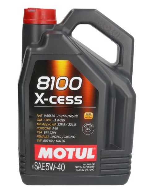 Olej, 8100 X-CESS 5W40 102870 MOTUL