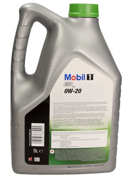 Olej, Mobil 1 ESP x2 0W-20 153685 MOBIL