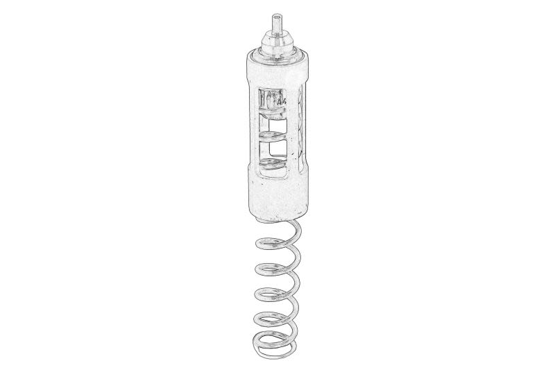 Termostat środka chłodząceg 059 115 201B VOLKSWAGEN