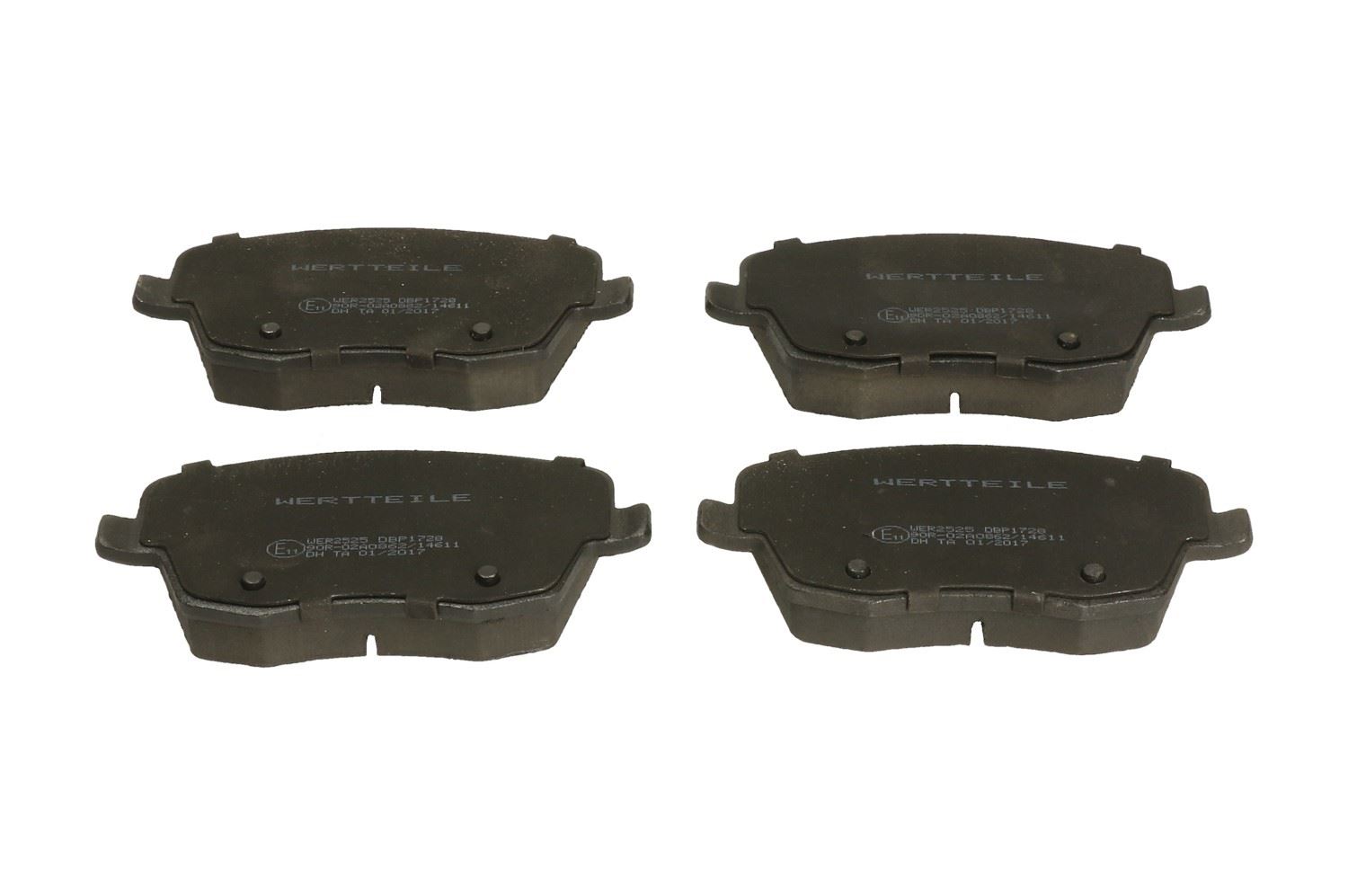 KLOCKI HAM WERTTEILE WER2525 SEAT CORDOBA 1.4 16V,1.4TDI,1.6,1.9SDI 02-, IBIZA IV 1.4 WER2525 WER WERTTEILE