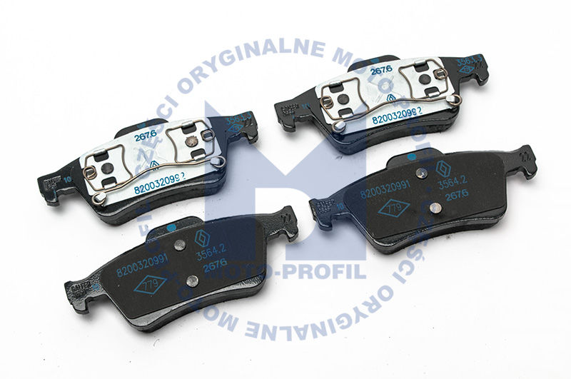 klocki hamulc. renault 7701207996 RENAULT