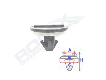 spinka mocująca nadkole C70319 ROMIX