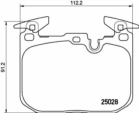Klocki hamulcowe - komplet P 06 088 BREMBO
