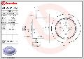 Tarcza hamulcowa, COATED DISC LINE08.A331.11, BREMBO w ofercie sklepu e-autoparts.pl 