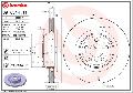 Tarcza hamulcowa, COATED DISC LINE09.C314.11, BREMBO w ofercie sklepu e-autoparts.pl 