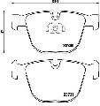 Klocki hamulcowe - kompletP 06 026, BREMBO w ofercie sklepu e-autoparts.pl 